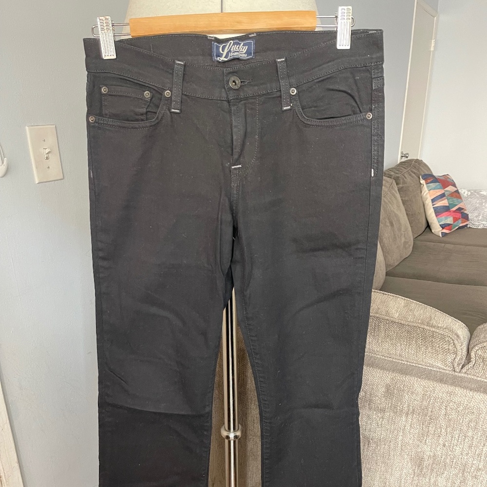 Lucky Brand Black Boot Cut Jeans 4/27